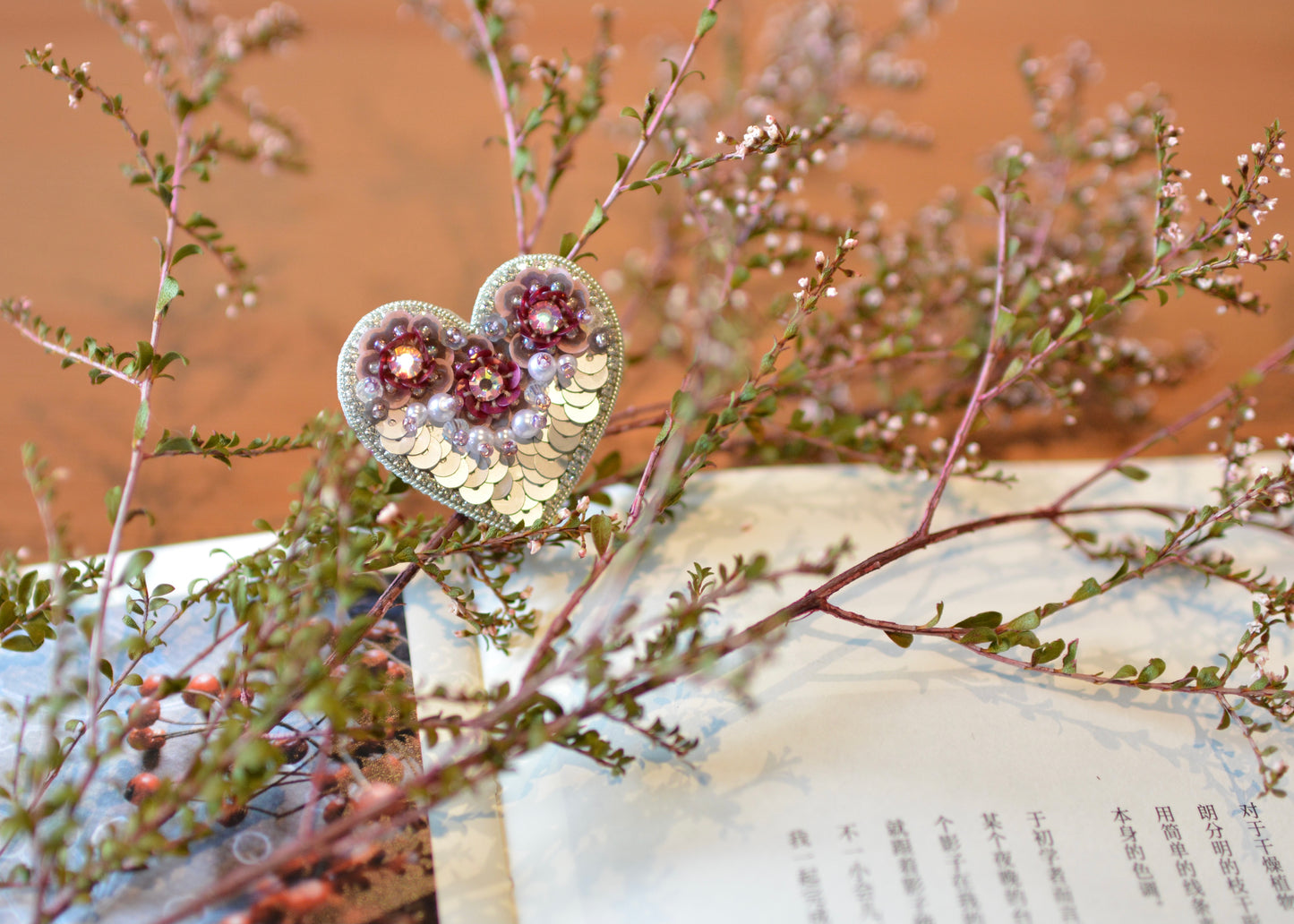 Heart Brooch