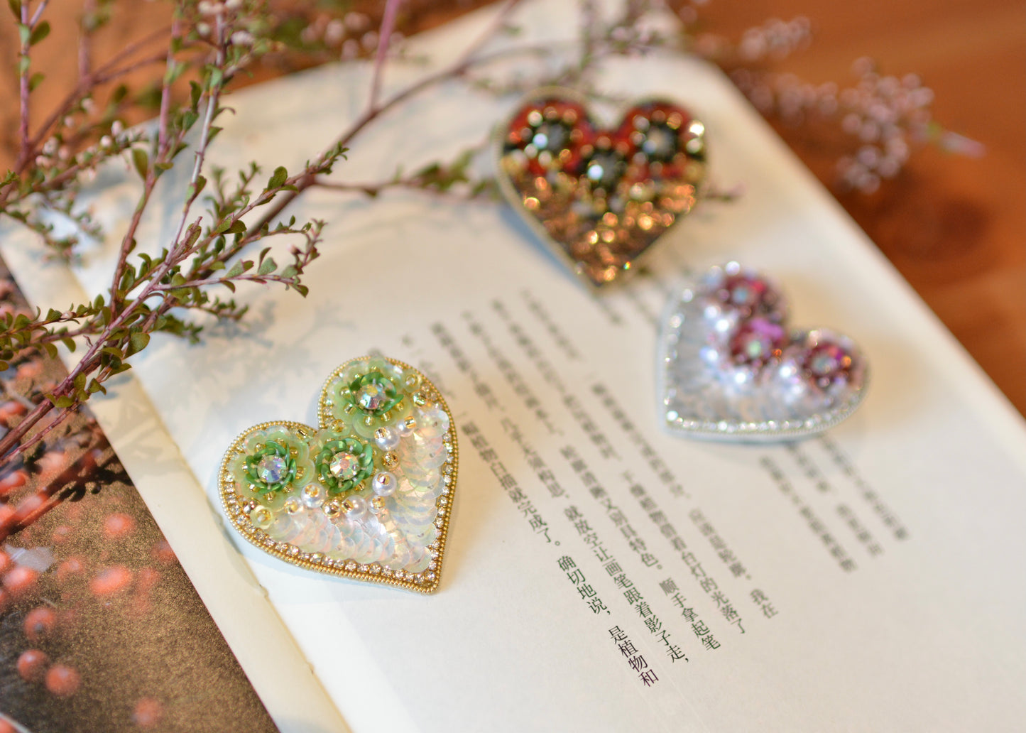 Heart Brooch
