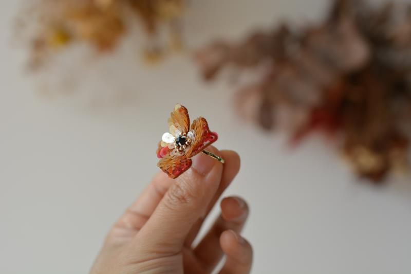 Colourful Bloom Rings