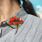 Corn Poppy Brooch