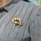 Corn Poppy Brooch