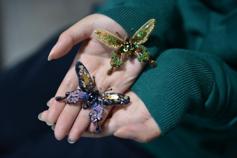 Swallowtail Butterfly Brooch