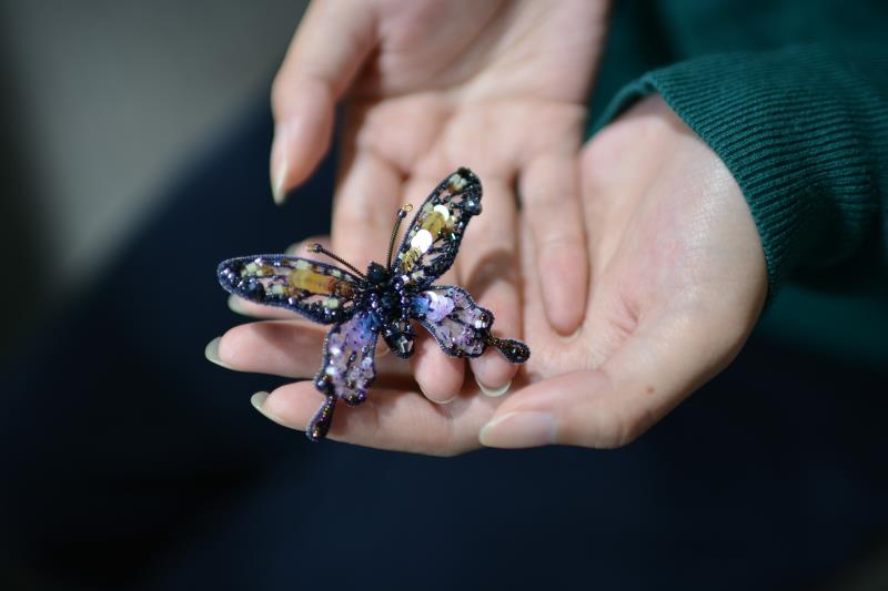 Swallowtail Butterfly Brooch