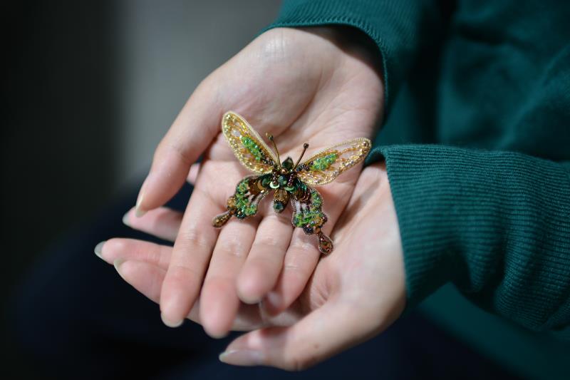 Swallowtail Butterfly Brooch
