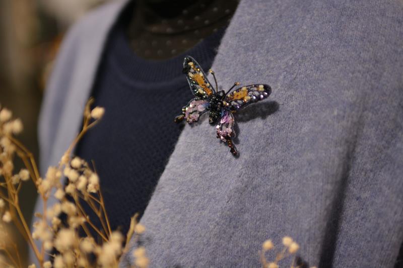 Swallowtail Butterfly Brooch