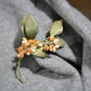 Osmanthus Brooch