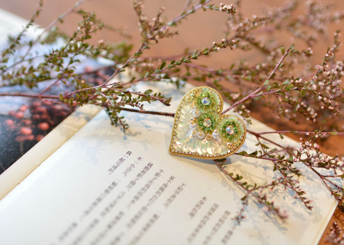 Heart Brooch