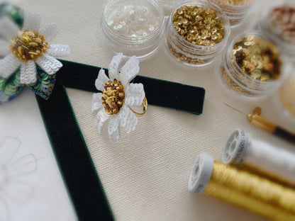Daisy Rings & Earring & Bracelet
