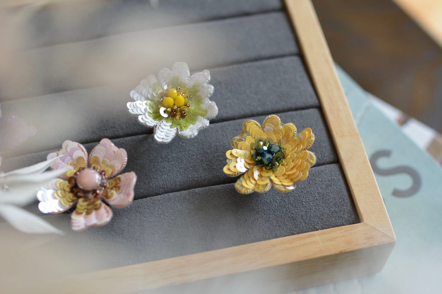 Colourful Bloom Rings
