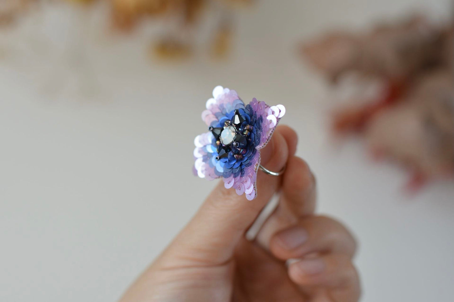 Colourful Bloom Rings