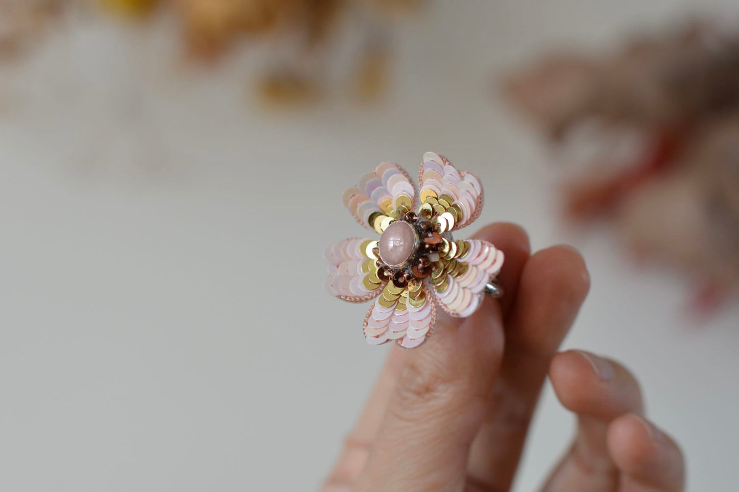 Colourful Bloom Rings